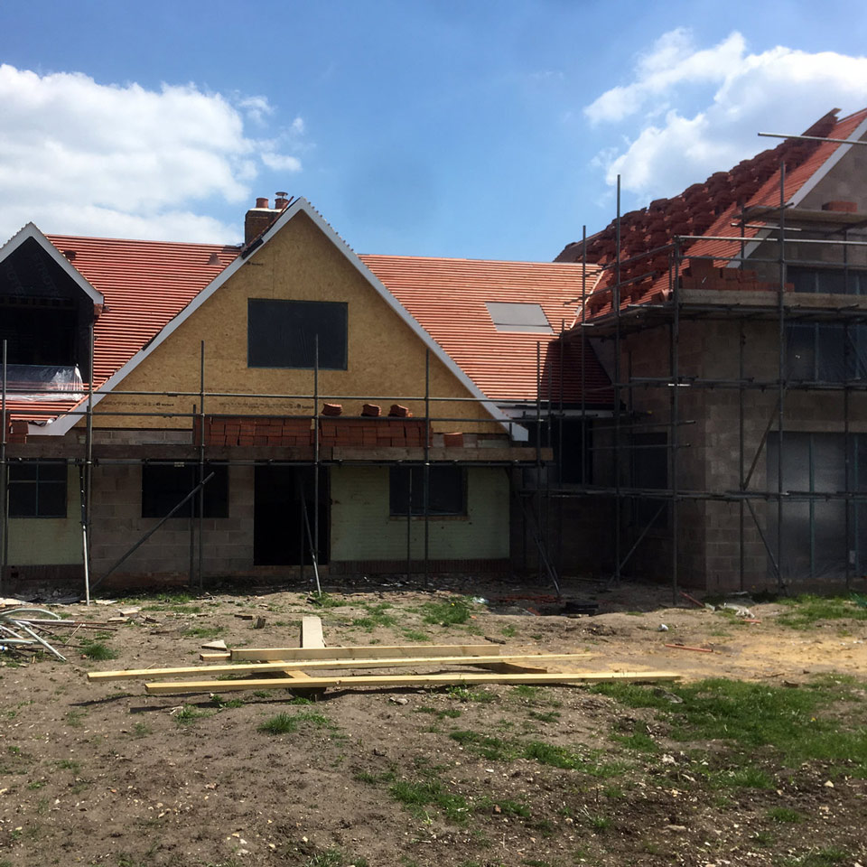 Bungalow and garage conversion, Bucklebury Village